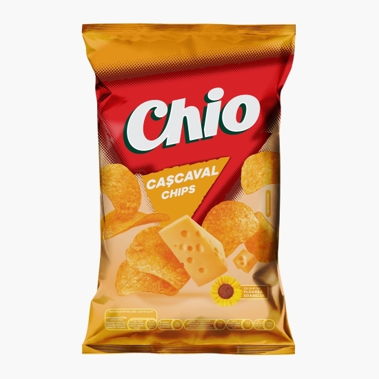 Chipsuri din cartofi cu gust de cașcaval 140g