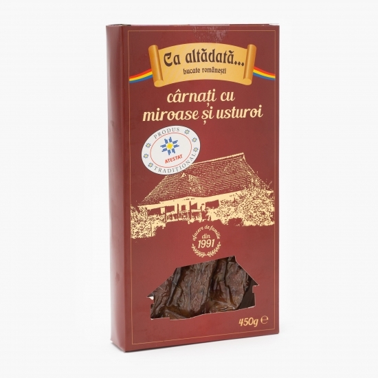 Cârnați cu miroase și usturoi 450g