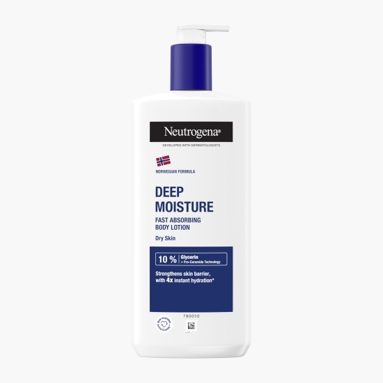 Loțiune de corp intens hidratantă cu absorbție rapidă Deep Moisture 400ml