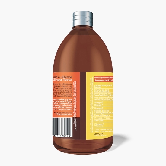 Nectar de catină cu ghimbir eco 250ml