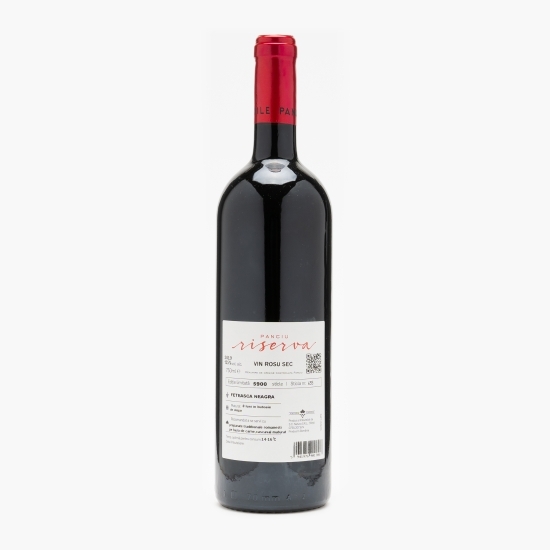 Vin roșu sec Fetească Neagră, 13.5%, 0.75l