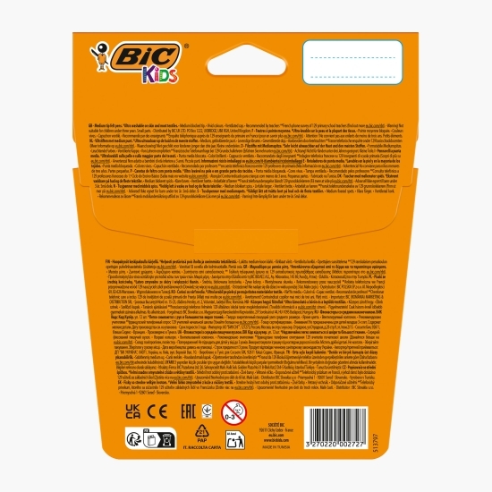 Set markere colorate ultralavabile Kids 12 buc