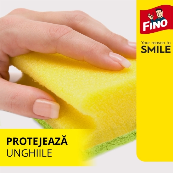 Bureți de bucătărie pentru protecția unghiilor 3 buc