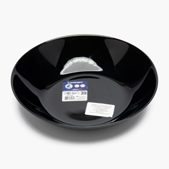 Farfurie adâncă Zelie 20cm, 72cl, negru