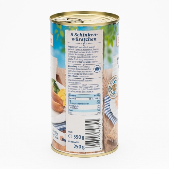 Crenvurști bavarezi 550g