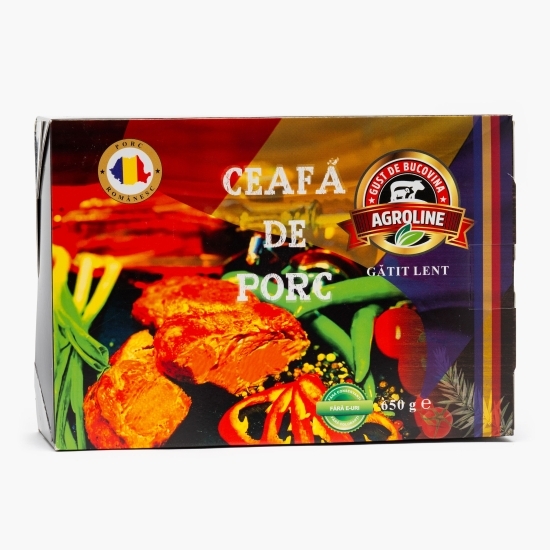Ceafă de porc gătită lent 650g