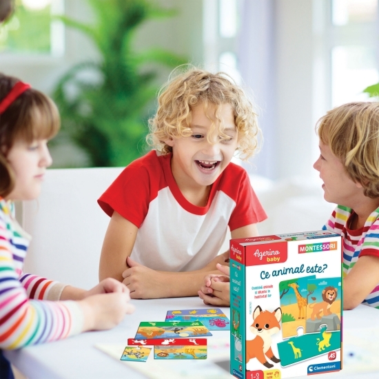 Joc Baby Montessori "Ce animal este?"
