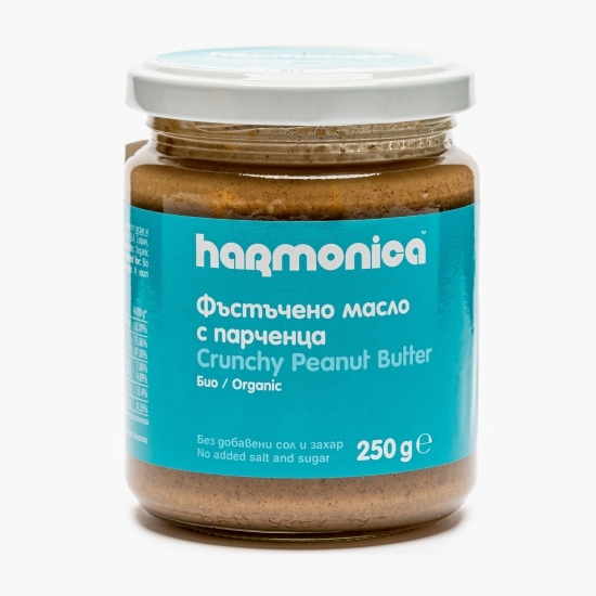 Cremă tartinabilă de arahide Crunchy eco 250g