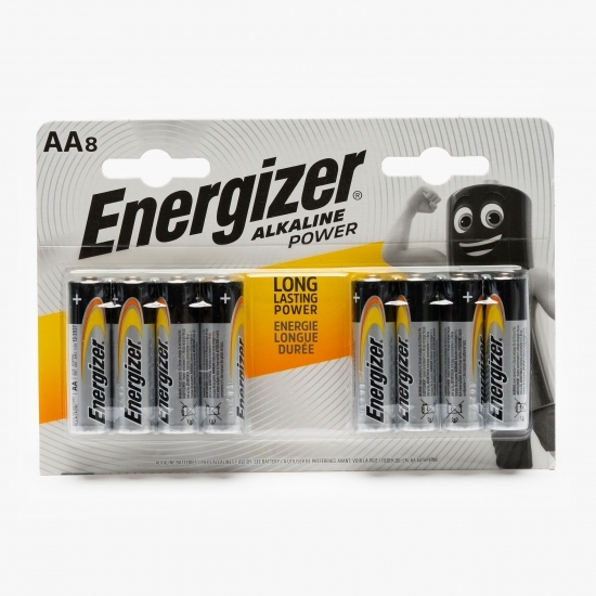 Baterie Alkaline Power AA/LR6, 8 buc