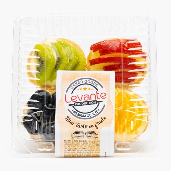 Mini tarte cu fructe 4 buc. 290g