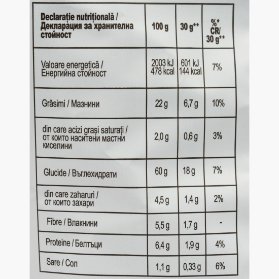 Tortilla chips cu ardei chilli dulce 90g