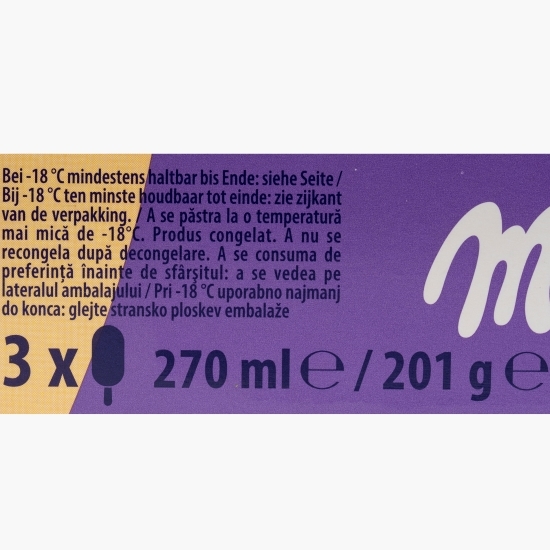 Înghețată Chocolate Pretzel 3x90ml (3x67g)