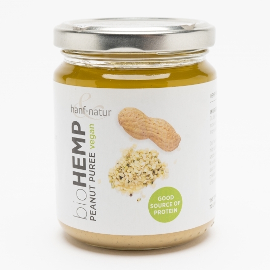 Cremă tartinabilă din arahide și semințe de cânepă eco 250g
