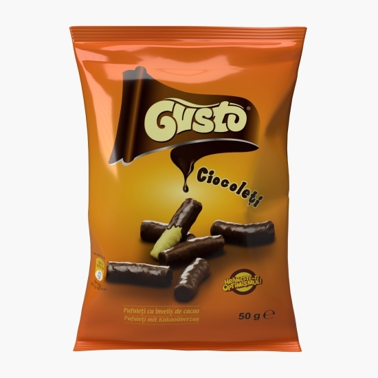 Pufuleți cu glazură de cacao Ciocoleți 50g