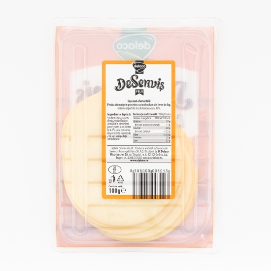 Felii de cașcaval afumat 100g
