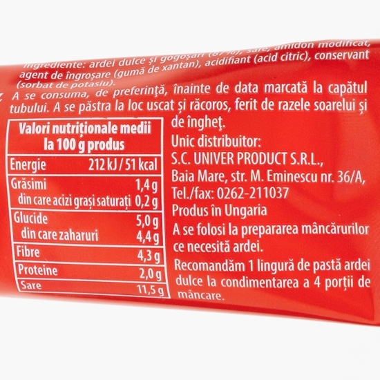 Pastă de ardei dulce 70g 