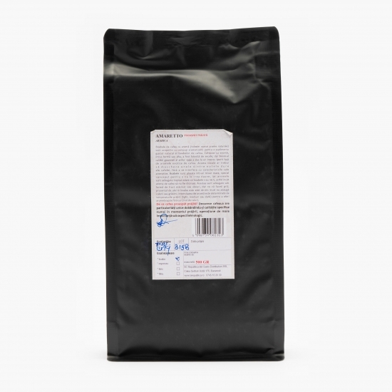 Cafea proaspăt prăjită Arabica Amaretto 500g