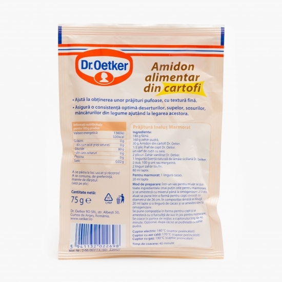 Amidon alimentar din cartofi 75g