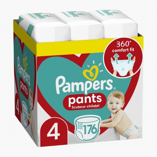 Scutece chiloțel Pants XXL Box, mărimea 4, 9-15kg, 176 buc