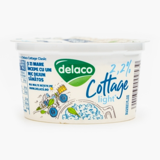 Brânză Cottage light, 2.2% grăsime, 175g