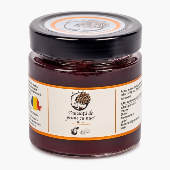 Dulceață de prune cu nuci 240g