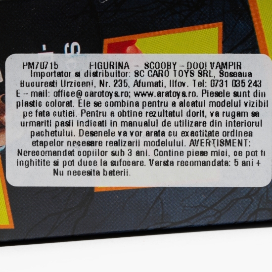 Figurină de colecție Scooby-Doo! vampir 5+ ani