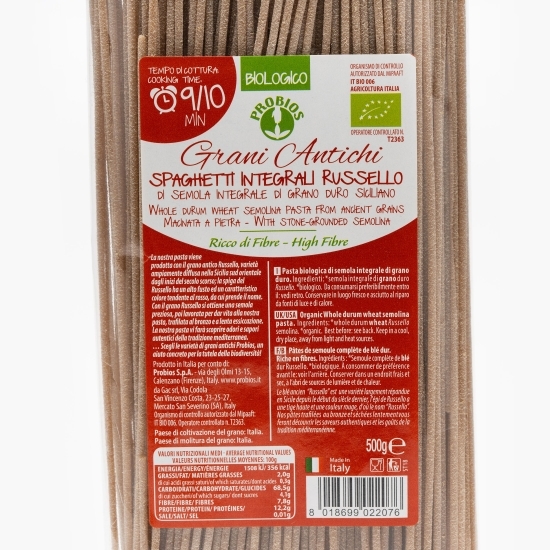 Spaghetti de grâu antic Russello Eco 500g
