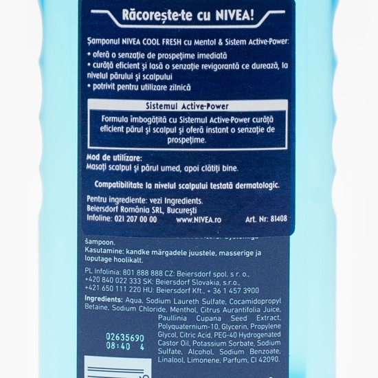 Șampon pentru bărbați Men Cool Fresh 0.25l