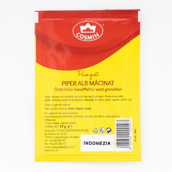 Piper alb măcinat 17g
