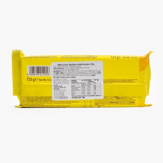 Napolitane cu cremă de lămâie fără gluten 125g