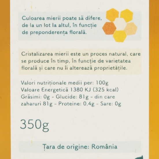 Miere de salcâm 350g