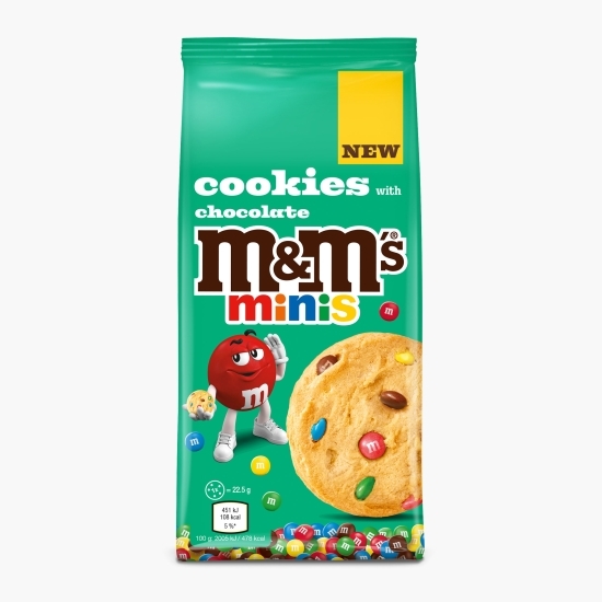 Biscuiți crocanți cu bomboane 180g
