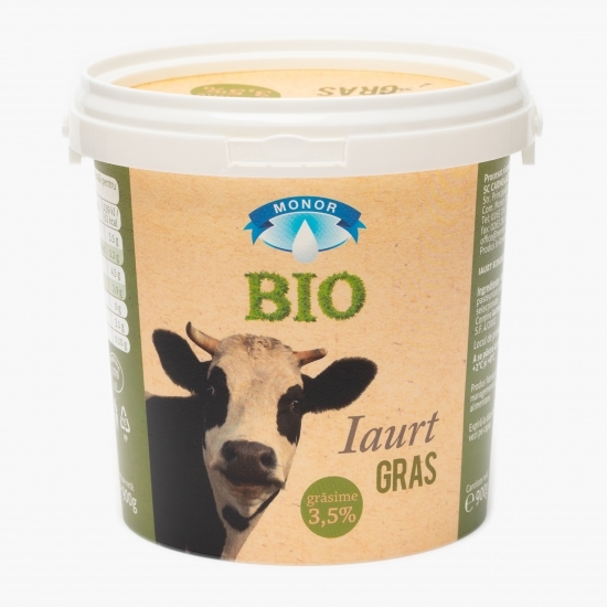 Iaurt gras eco 3.5% grăsime 900g