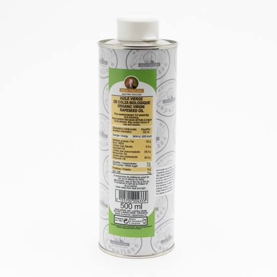 Ulei de rapiță virgin eco 0.5l