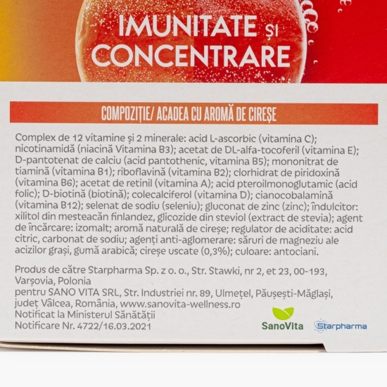 Acadele pentru imunitate și concentrare 10 buc