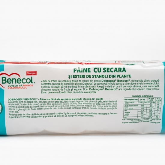 Pâine cu secară și esteri de stanoli din plante 240g