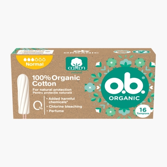 Tampoane Organic normal 16 buc