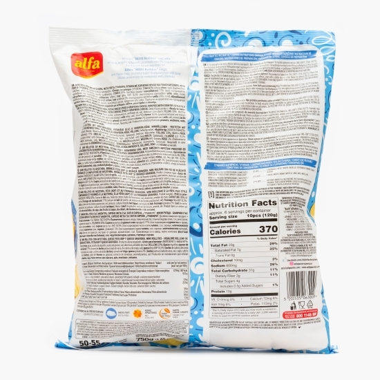 Mini Rollitos cu brânză Myzithra, Feta și Graviera 750g