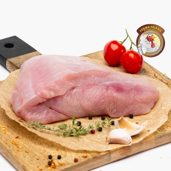 Piept de curcan dezosat, fără piele, 500g