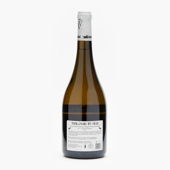 Vin alb sec Scentico Fetească Albă&Fetească Regală&Fetească Neagră, 12.5%, 0.75l