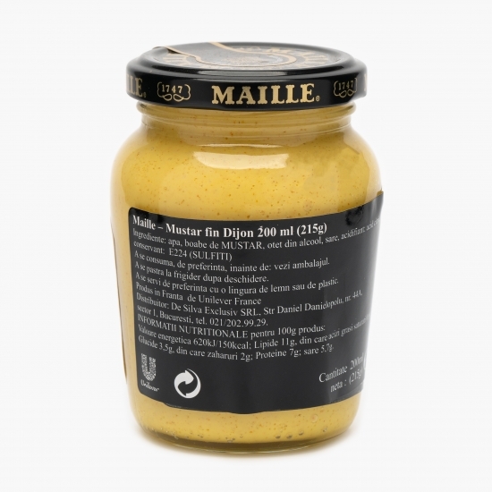 Muștar Dijon Original 215g
