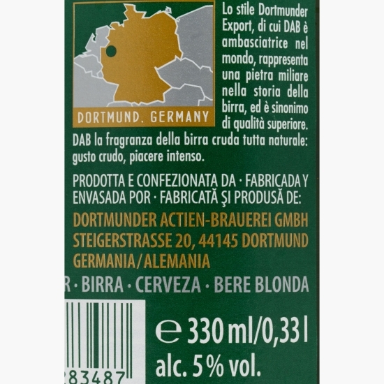 Bere blondă sticlă 0.33l