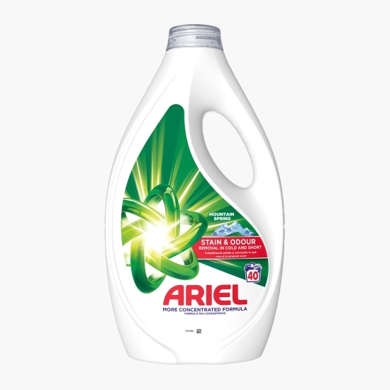 Detergent de rufe lichid Mountain Spring, 40 spălări, 1.8l