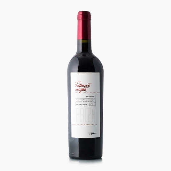 Vin roșu sec Fetească Neagră, 14.9%, 0.75l