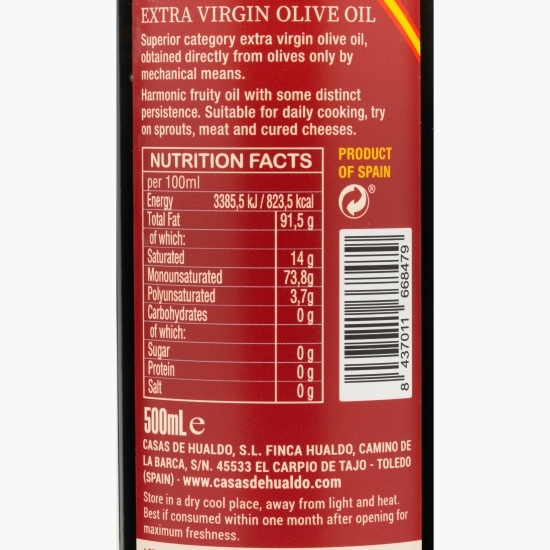 Măslinescu - Ulei de măsline extravirgin Rock'n R'Olive Picual, 0.5l