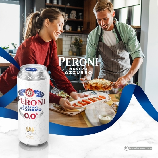 Bere blondă fără alcool doză 4x500ml (3+1)