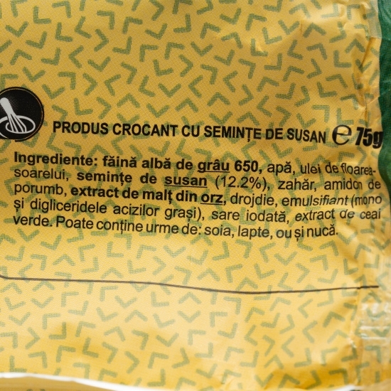 Gustare crocantă cu susan 75g