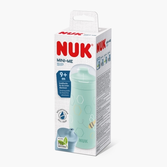 Cană de inox Mini-Me Sip, Turcoaz, +9 luni, 300ml