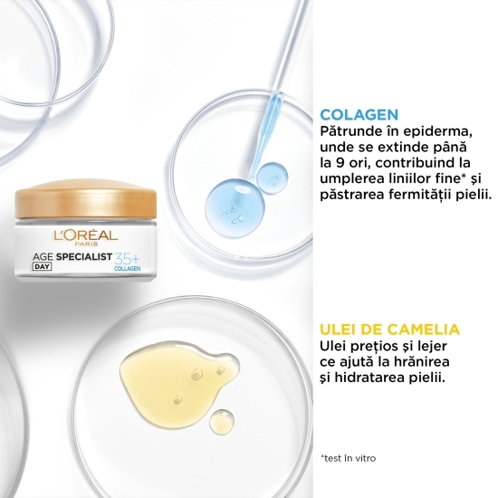 Cremă antirid hidratantă de zi, 35+ Age Specialist 50ml