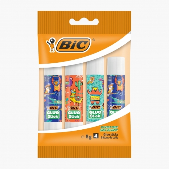 Set tuburi lipici solid 4 buc x 8g